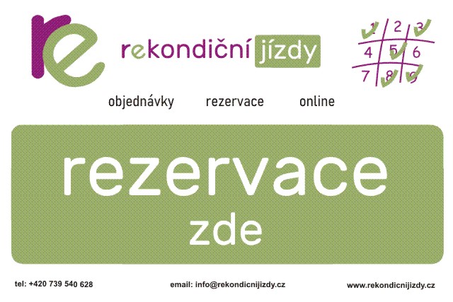kondicni jizdy rezervace online