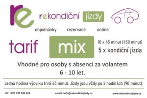 kondicni jizdy tarif mix